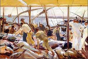 La pesca del at&uacute;n. Ayamonte (1919)